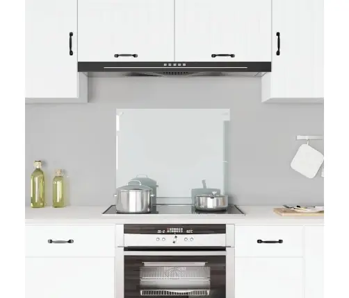 Virtuves Panelis, 70X60 Cm, Rūdīts Stikls, Caurspīdīgs Vidaxl