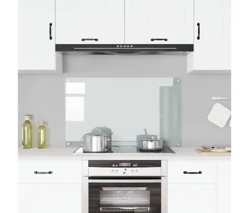 Virtuves Panelis, 100X60 Cm, Rūdīts Stikls, Caurspīdīgs Vidaxl