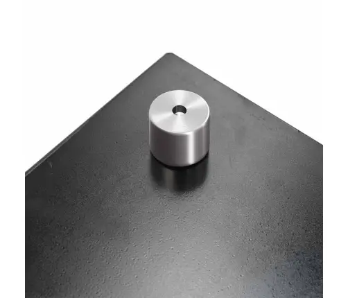 Virtuves Sienas Panelis, 100X50 Cm, Rūdīts Stikls, Melns Vidaxl