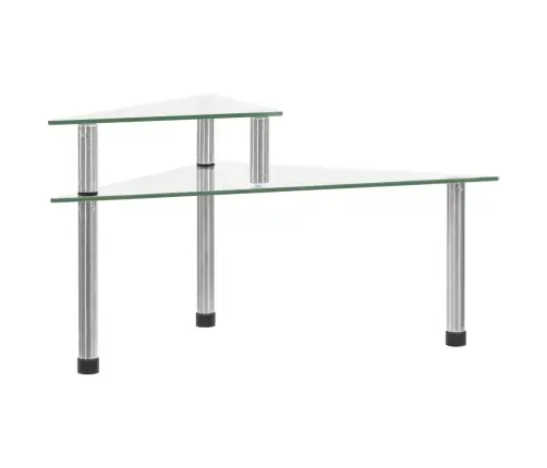 Virtuves Plaukts, 49,5X35X19 Cm, Caurspīdīgs Rūdīts Stikls Vidaxl