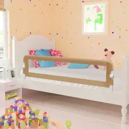 Bērnu Gultas Aizsargbarjera, Pelēkbrūna, 150X42 Cm, Poliesters Vidaxl Bērnu Gultas Aizsargbarjera, Pelēkbrūna, 150X42 Cm, Poliesters Vidaxl