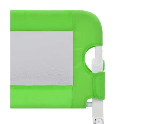 Bērnu Gultas Aizsargbarjera, Zaļa, 180X42 Cm, Poliesters Vidaxl