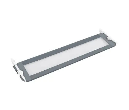 Bērnu Gultas Aizsargbarjera, Pelēka, 180X42 Cm, Poliesters Vidaxl