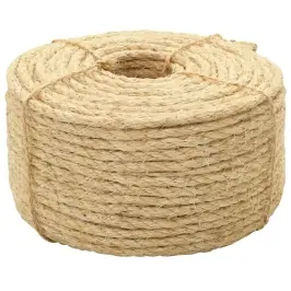 Virve, 10 Mm, 250 M, 100% Sizals Vidaxl