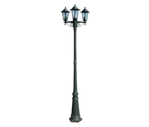 Laterna Preston Dārzam Augstums 215 Cm Ar 3 Gaismām