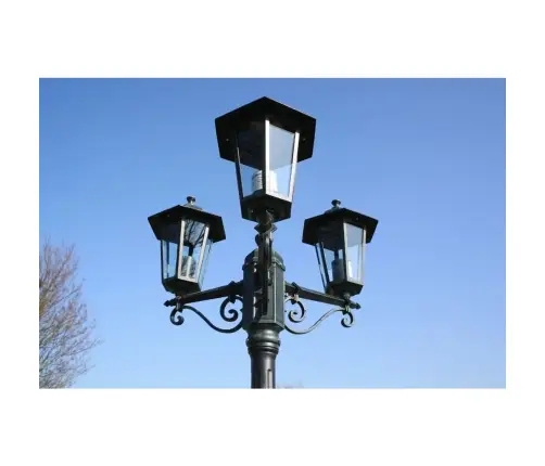 Laterna Preston Dārzam Augstums 215 Cm Ar 3 Gaismām