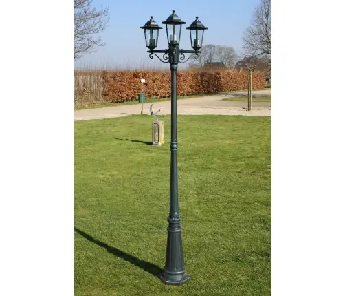 Laterna Preston Dārzam Augstums 215 Cm Ar 3 Gaismām