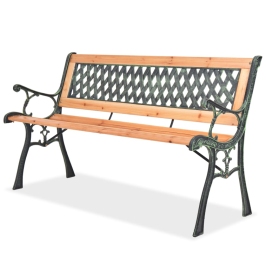Dārza Sols, 122 Cm, Koks Vidaxl