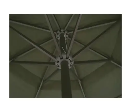 Skėtis Nuo Saulės, Žalios Spalvos, 500cm Aliuminis