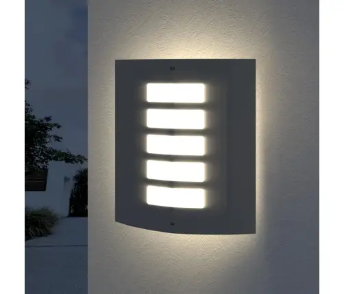 Sienas Lampa Rvs Iekštelpām Un Ārpus Tām Ūdens Noturīga