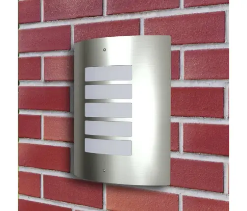 Sienas Lampa Rvs Iekštelpām Un Ārpus Tām Ūdens Noturīga