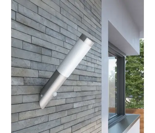Sienas Lampa Rvs Ūdens Necaurlaidīga, Kustības Sensors