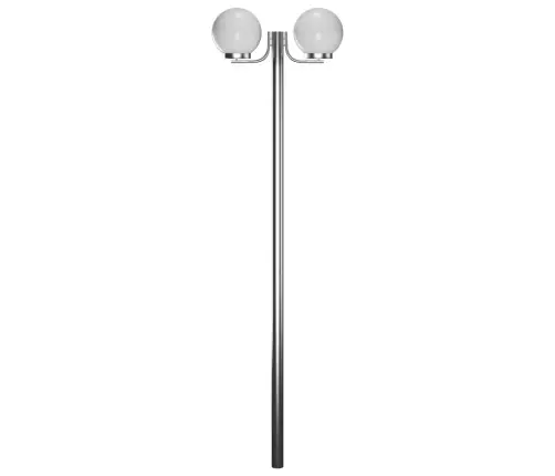 Dārza Lampas Stabs Ar 2 Lampām, 220 Cm Vidaxl