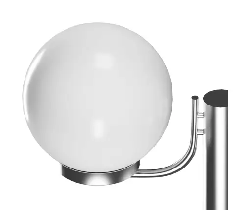 Dārza Lampas Stabs Ar 2 Lampām, 220 Cm Vidaxl