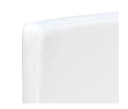 Virtuves Krēsli, 2 Gab., Balta Mākslīgā Āda Vidaxl