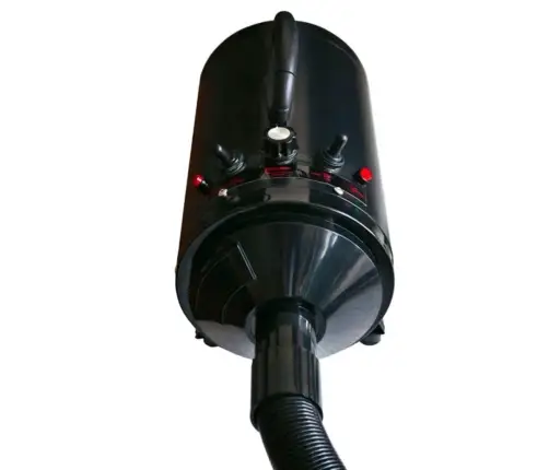 Suņa Kažoka Žāvētājs Ar 3 Uzgaļiem, Melns, 2400 W  Vidaxl