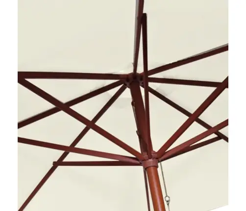 Saulessargs, 300X258 Cm, Smilšu Balts Vidaxl