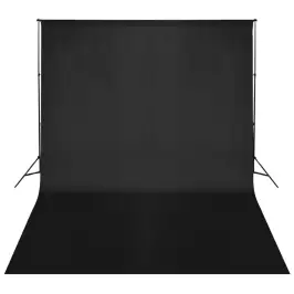 Fono Rėmo Sistema, 500 X 300 cm Juoda