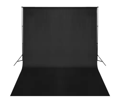 Fono Rėmo Sistema, 500 X 300 cm Juoda