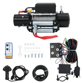 Elektriskā Vinča, 12 V, 5909 Kg Vidaxl