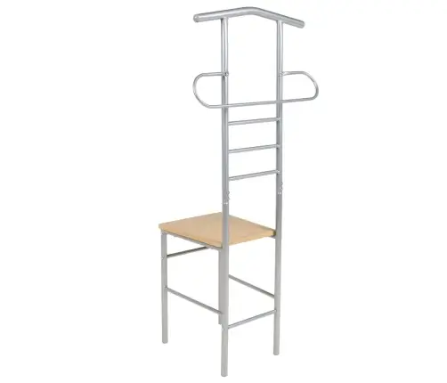 Augstas Atzveltnes Krēsli, 2 Gab., Metāls Vidaxl