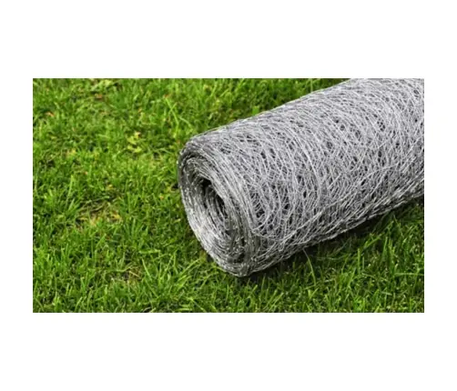 Tinklinė Tvora, Sidabrinė, 1X25M, Galvanizuotas Plienas