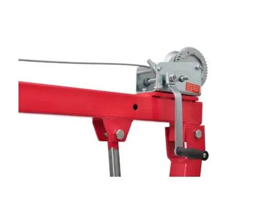 Kravas Pacelšanas Krāns Ar Kabeli Un Vinču Vidaxl