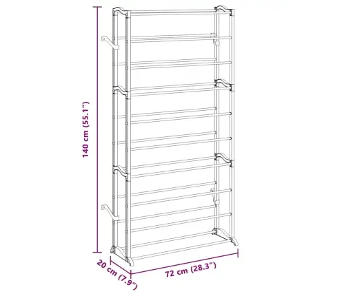 Apavu Plaukts 40 Apavu Pāriem
