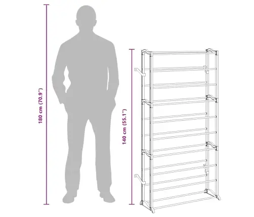 Apavu Plaukts 40 Apavu Pāriem