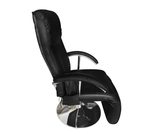 Masāžas Krēsls, Melna Mākslīgā Āda Vidaxl