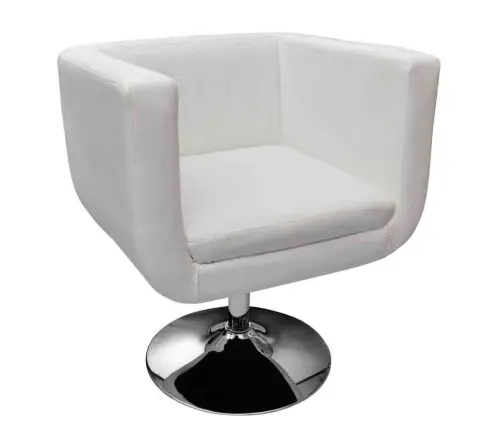 Bāra Krēsls, Balta Mākslīgā Āda Vidaxl