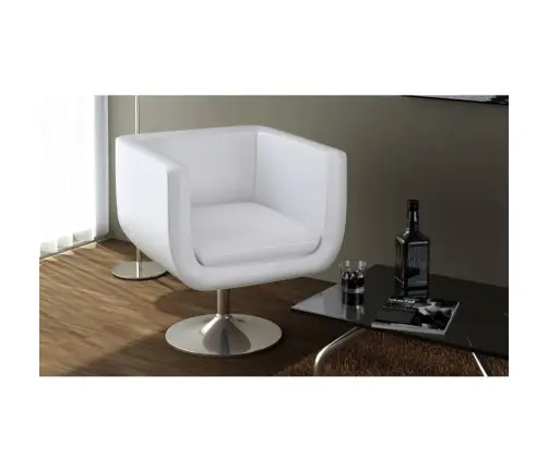 Bāra Krēsls, Balta Mākslīgā Āda Vidaxl