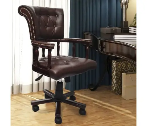 Biroja Krēsls, Grozāms, Brūns Vidaxl