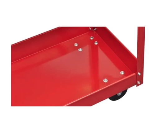 Instrumentu Ratiņi, 100 Kg, Sarkani Vidaxl