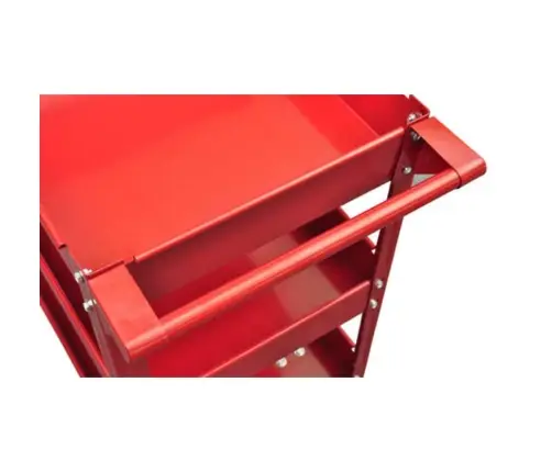 Instrumentu Ratiņi Ar 3 Plauktiem, 2 Gab. Vidaxl