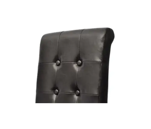 Söögitoolid 4 Tk, Pruun, Kunstnahk