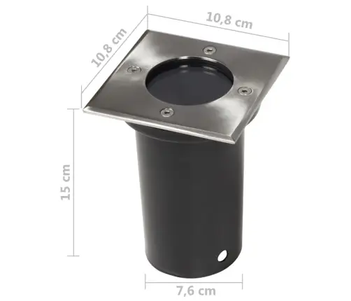 Maapinna Valgustid 12 Tk, Kandiline