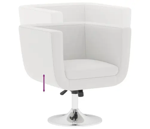 Baaritoolid 2 Tk, Valge, Kunstnahk