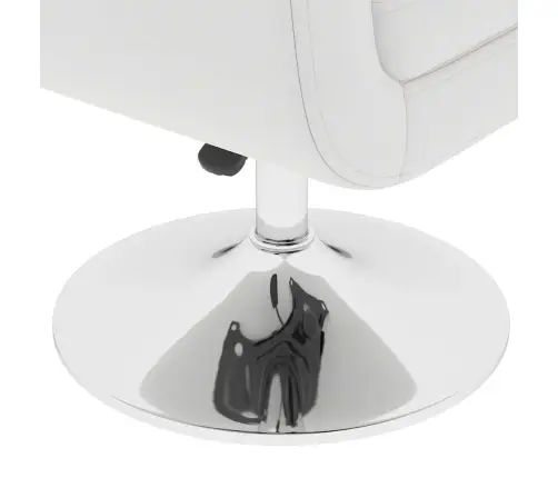 Baaritoolid 2 Tk, Valge, Kunstnahk