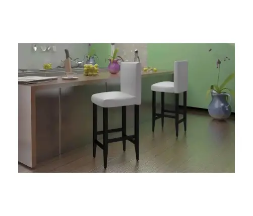 Baaripukid 2 Tk, Valge, Kunstnahk