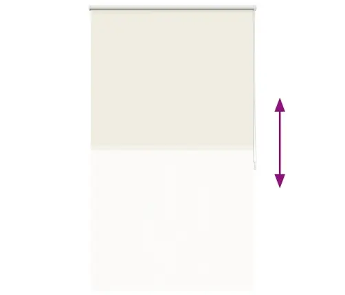 Naktinis Roletas  80 X 175 cm Balkšvas