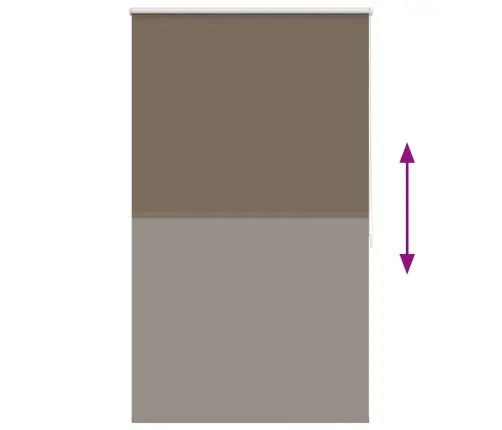 Ruļļu Žalūzijas 120 X 175 Cm Brūna