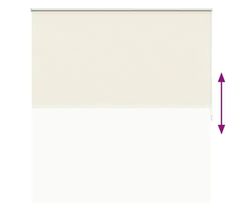 Naktinis Roletas 140 X 175 cm Smėlio Spalvos