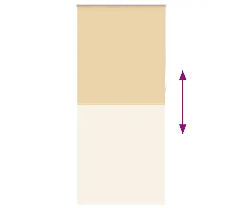 Ruļļu Žalūzijas 80 X 230 Cm Bēšas Ruļļu Žalūzijas 80 X 230 Cm Bēšas