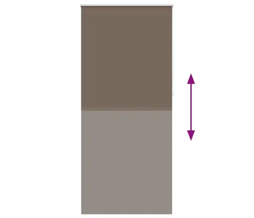 Pimendav Ruloo 100 X 230 Cm Kohvivärvi Pimendav Ruloo 100 X 230 Cm Kohvivärvi