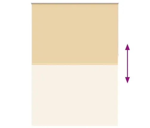 Ruļļu Žalūzijas, Gaismu Necaurlaidīgas, 160X230 Cm, Bēšas