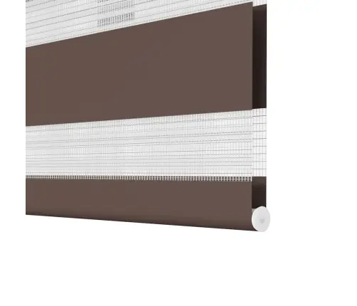 Zebra Žaliuzė, Roletas 40 X 100 cm Kavos Spalvos