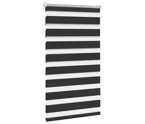 Svītrainas Žalūzijas 90 X 150 Cm Melnas