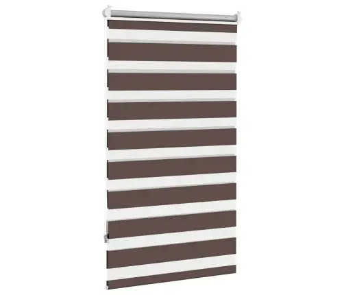 Svītrainas Žalūzijas 90 X 150 Cm Brūnas