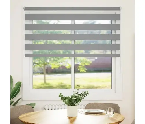 Svītraina Žalūzija 140 X 175 Cm Pelēka